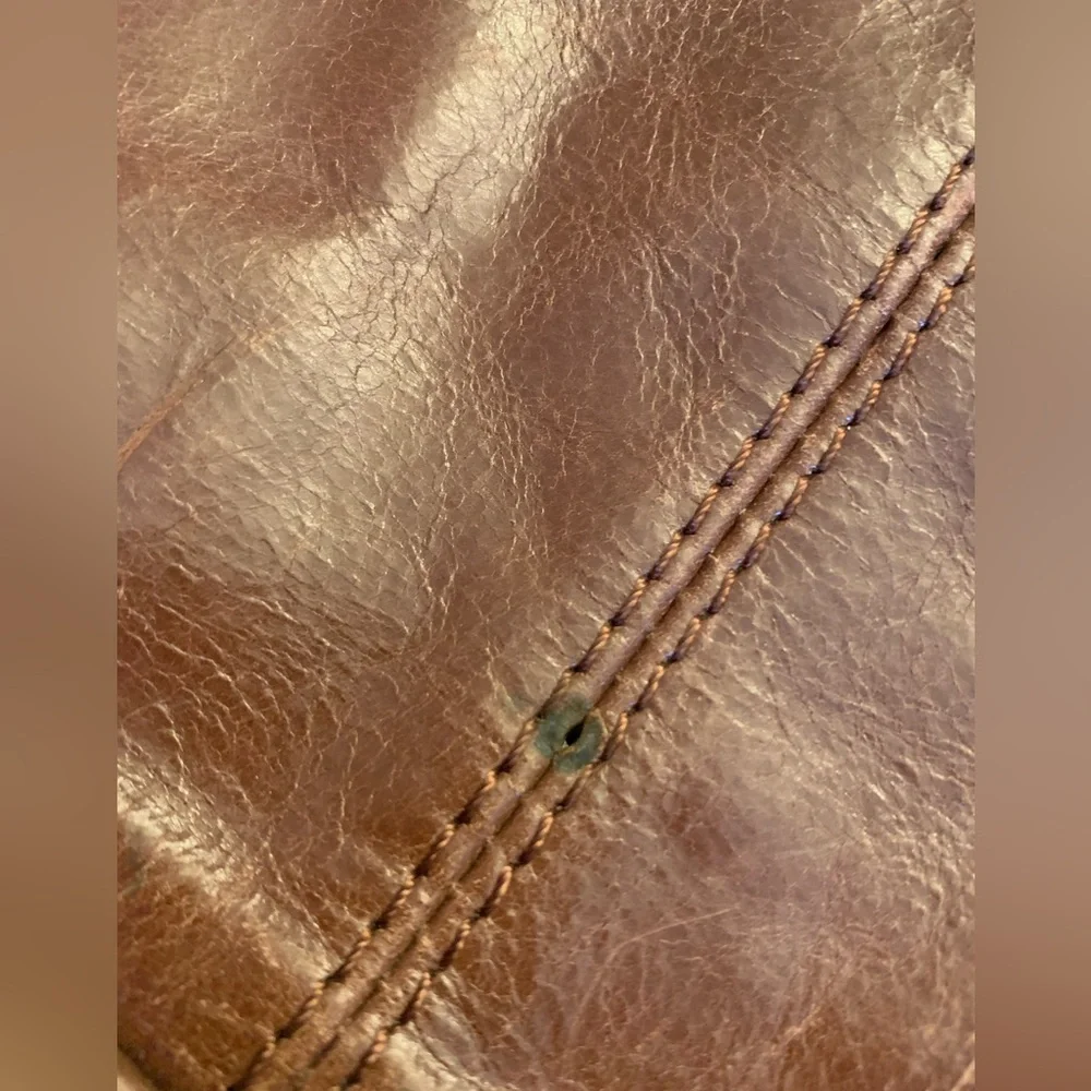 The Sak Ventura Brown Leather Backpack Crossbody Bag Convertible Boho Chic